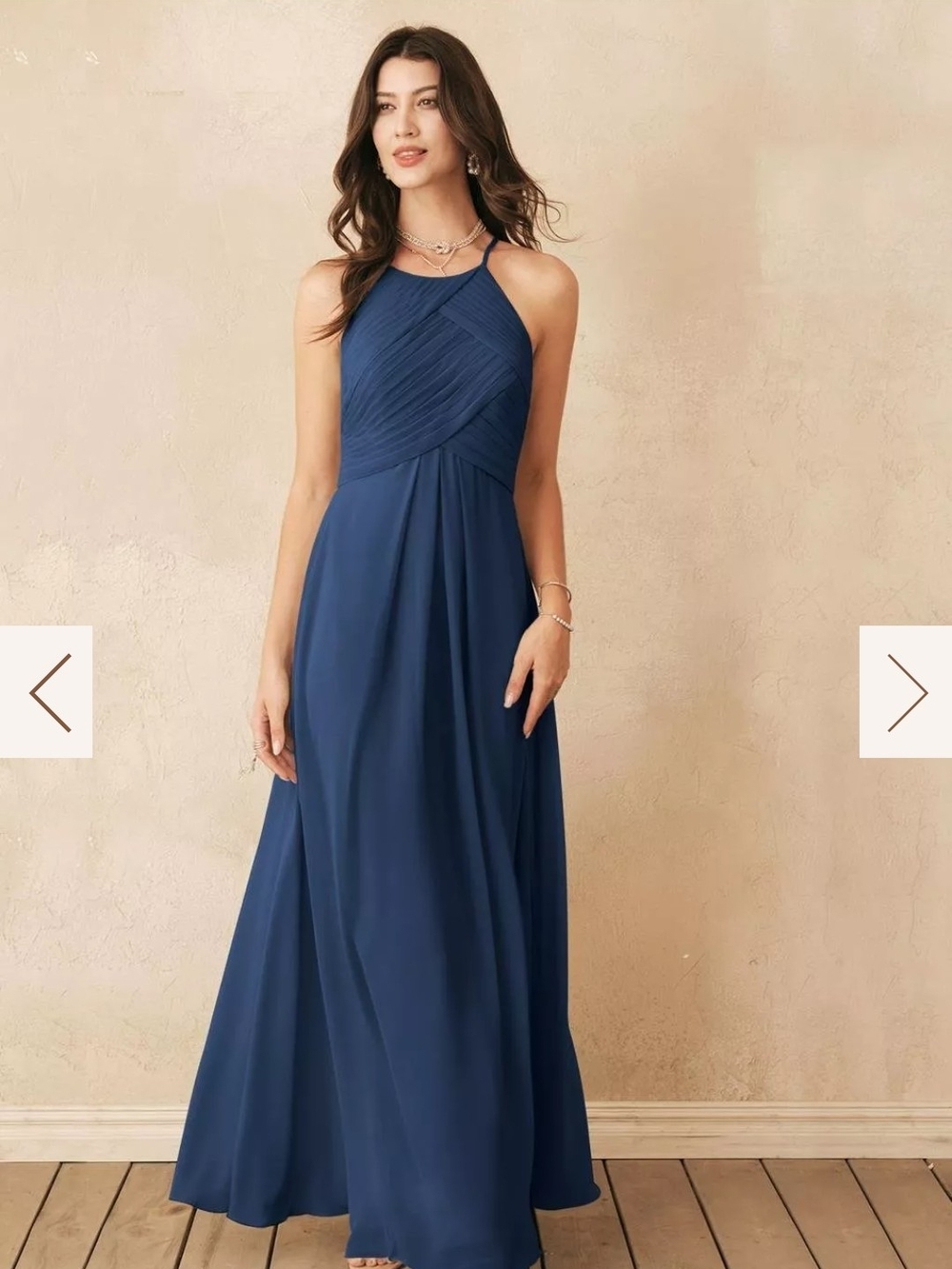 NWOT Aderes Dress - Navy